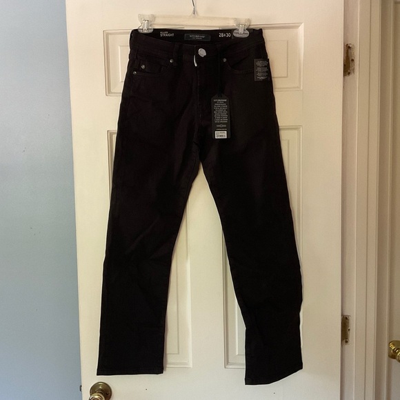 Liverpool Relaxed Straight Jeans Espresso Brown Denim Men’s Size 28x30 NWT - Picture 1 of 8
